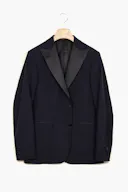 Slim Fit Microstructure Smokingkavaj