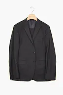 Slim Fit Microstructure Kostym