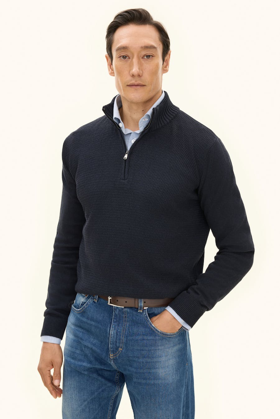 Regular Fit Half Zip