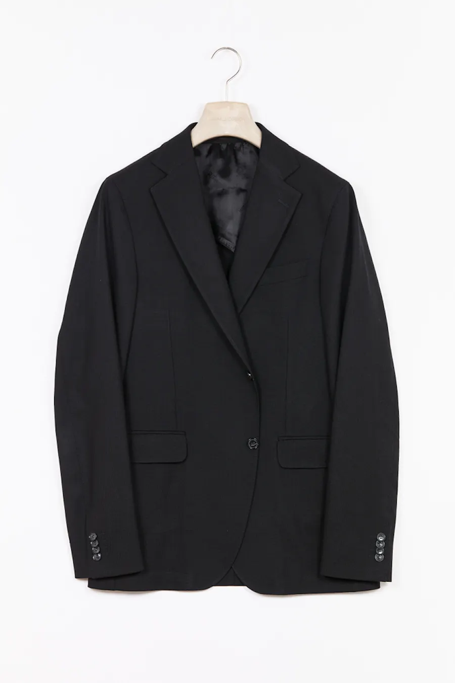 Slim Fit Stickad Kavaj