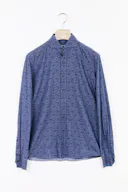 Slim Fit Mönstrad Skjorta