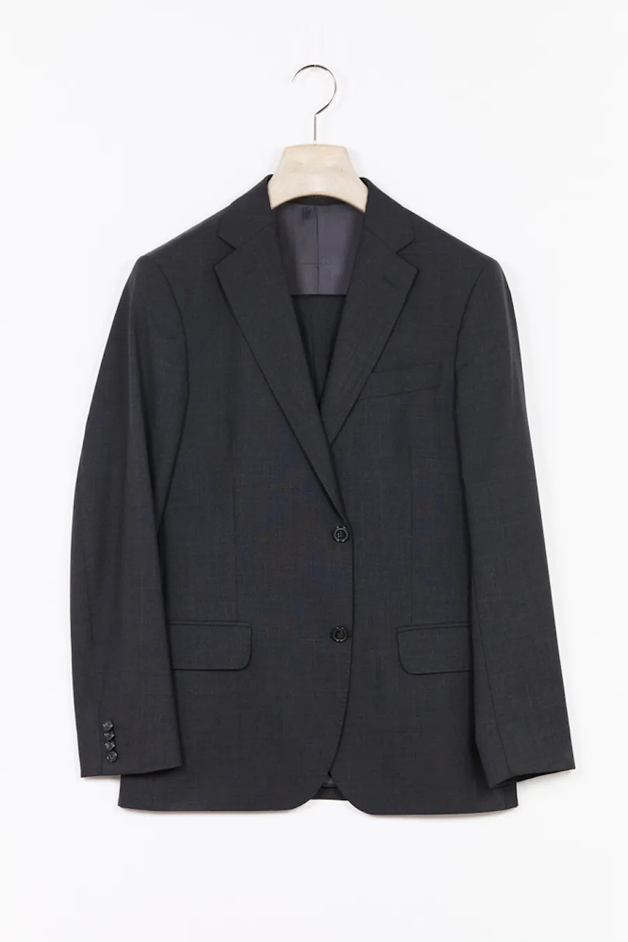 Slim Fit Microstructure Kostym