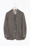 Slim Fit Sharkskin Kostym