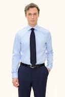 Slim Fit Cut Away Strykefri Bomullskjorte