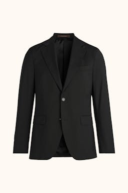 Slim Fit Microstructure Blazer