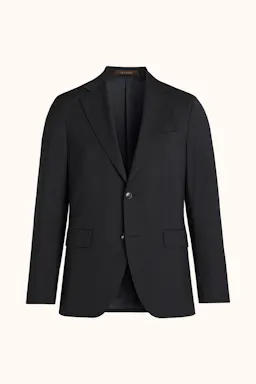 Slim Fit Microstructure Blazer