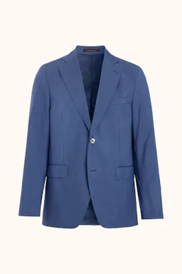 Regular Fit Twill Structure Blazer