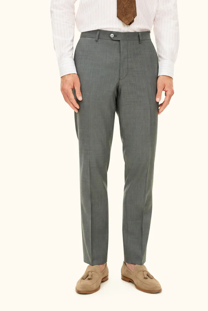 Regular Fit Strukturerade Byxor