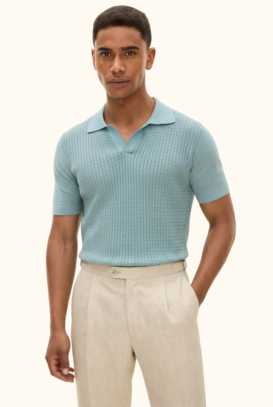 Slim Fit Cotton Polo Shirt