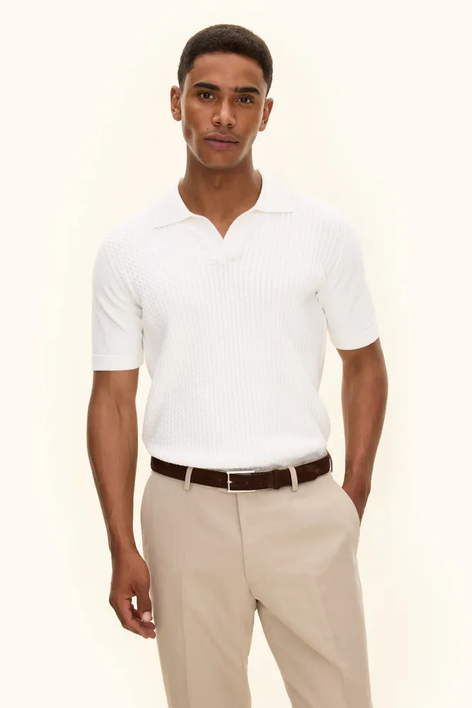 Slim Fit Cotton Polo Shirt