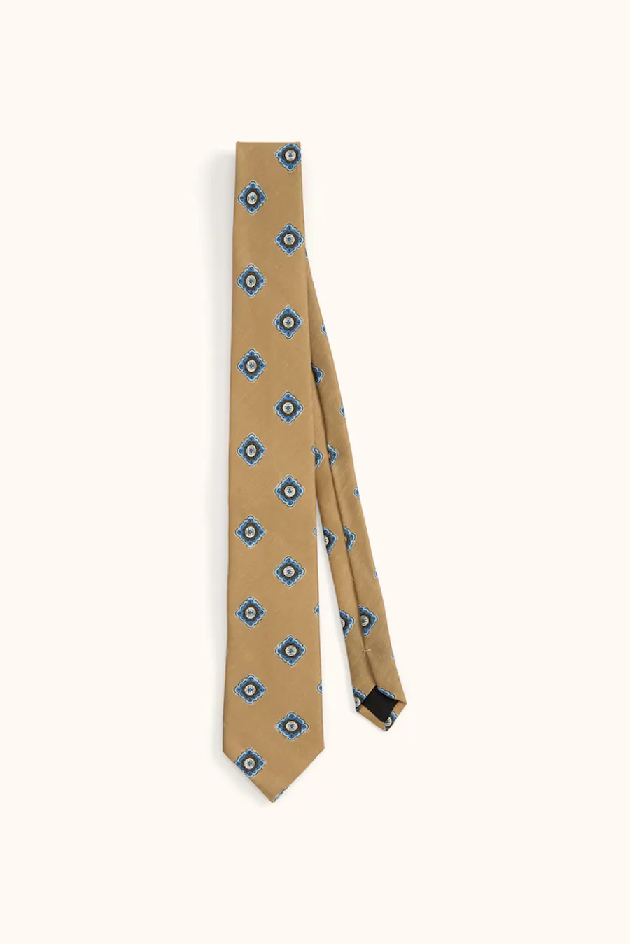 Medallion Print Tie