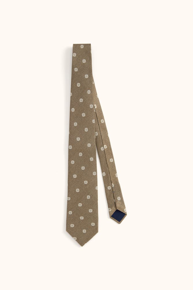 Garzamønstret Silkeslips