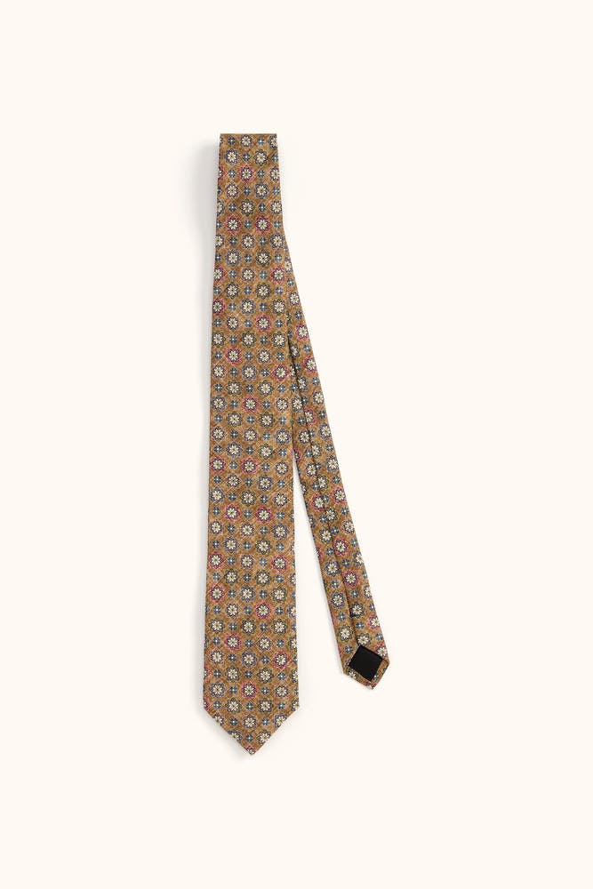 Blomstermønstret Bomullsslips