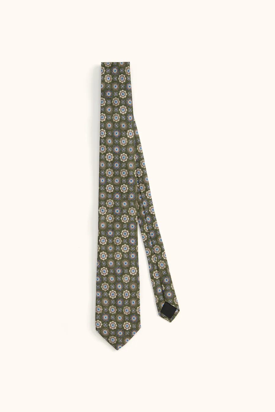 Floral Pattern Cotton Tie