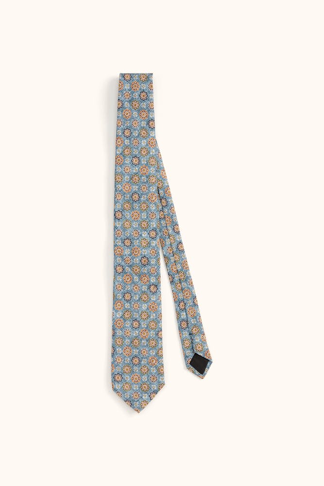 Blomstermønstret Bomullsslips