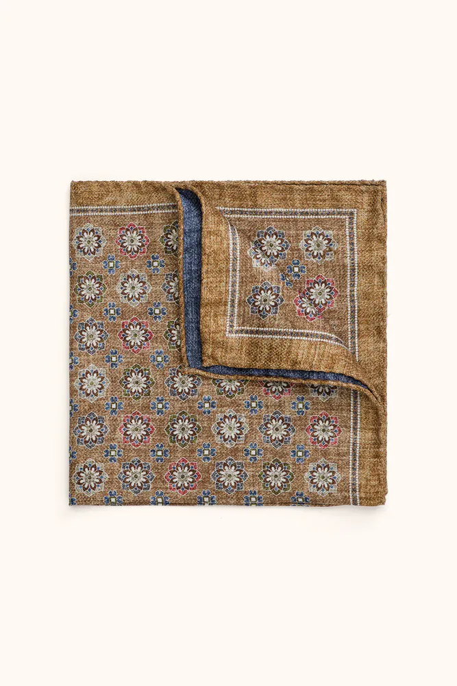 Floral Pattern Handkerchief