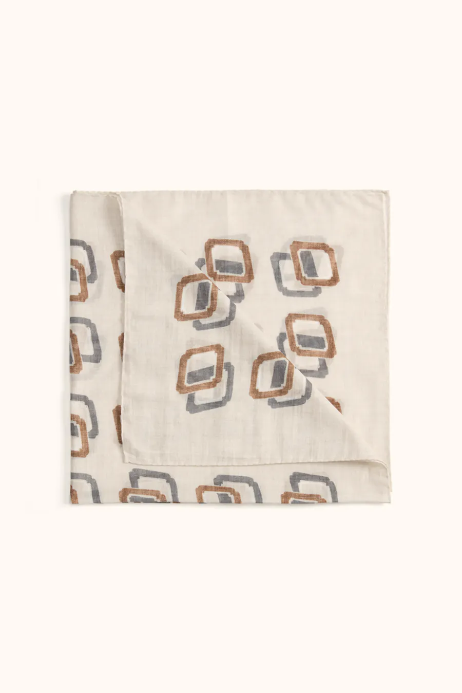 Medaljongmønstret Bomullsbandana