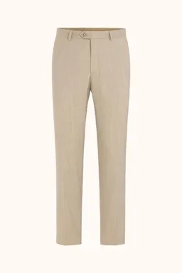 Regular Fit Strukturerade Ullbyxor
