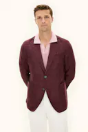 Regular Fit Linen Twill Blazer