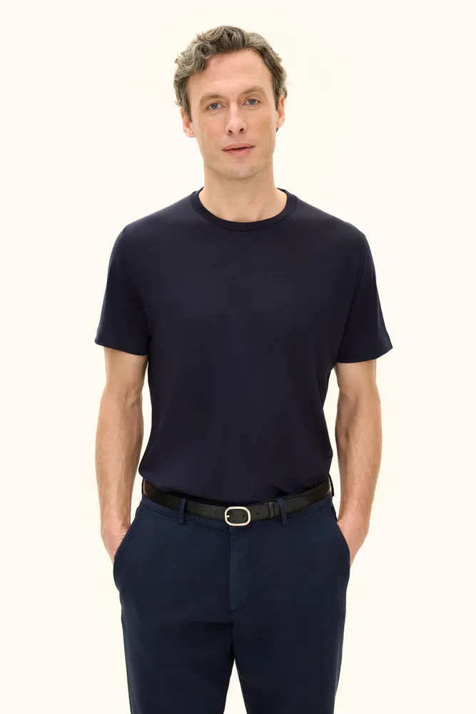 Regular Fit T-Skjorte Ull