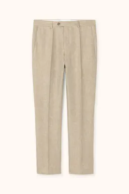 Regular Fit Linen Trousers