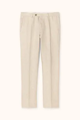 Regular Fit Linen Trousers