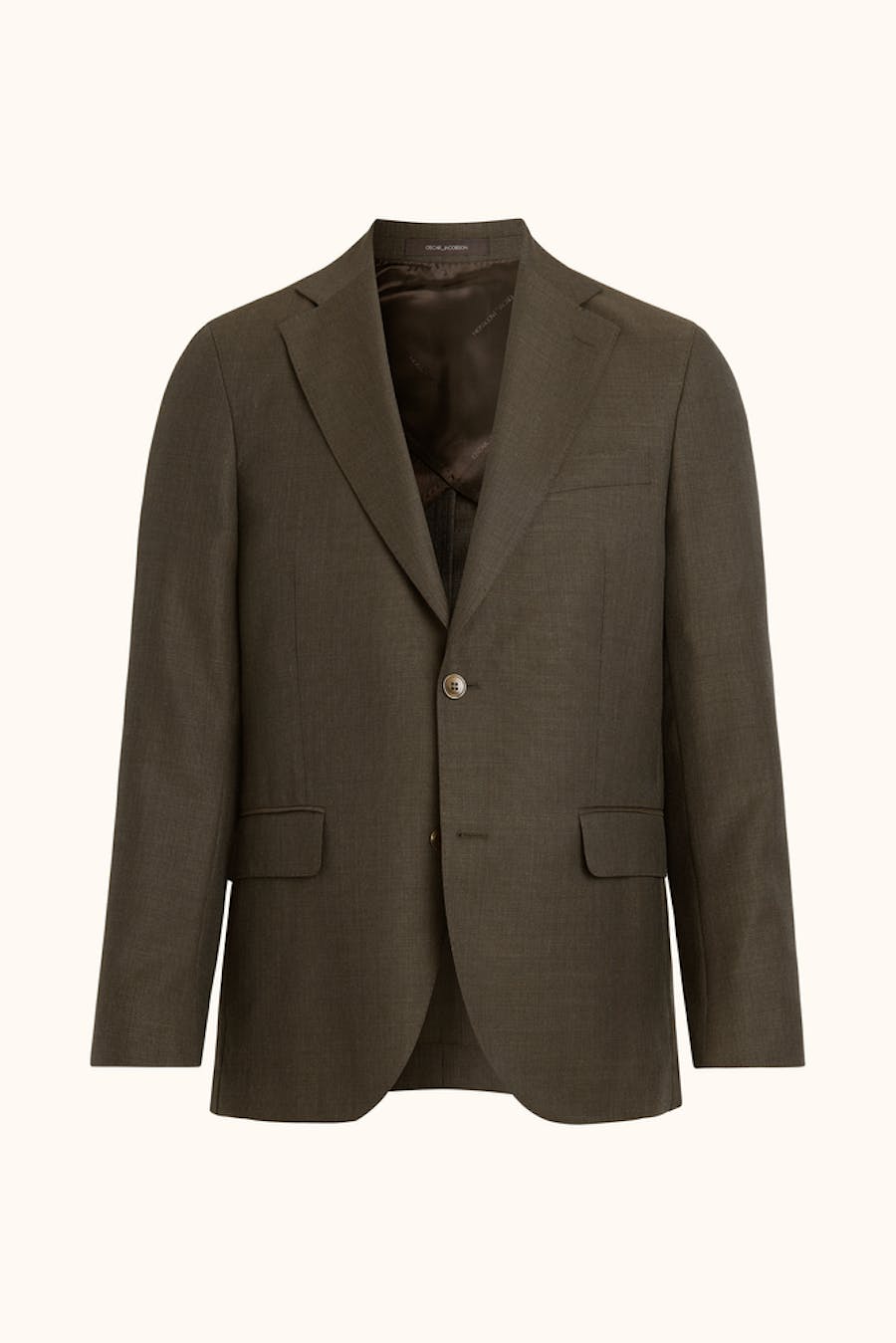 Regular Fit Structured Wool Blazer
