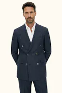 Regular Fit Dubbelknäppt Kavaj