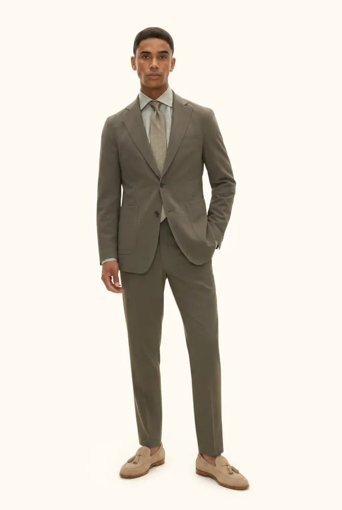 Regular Fit Seersucker Suit