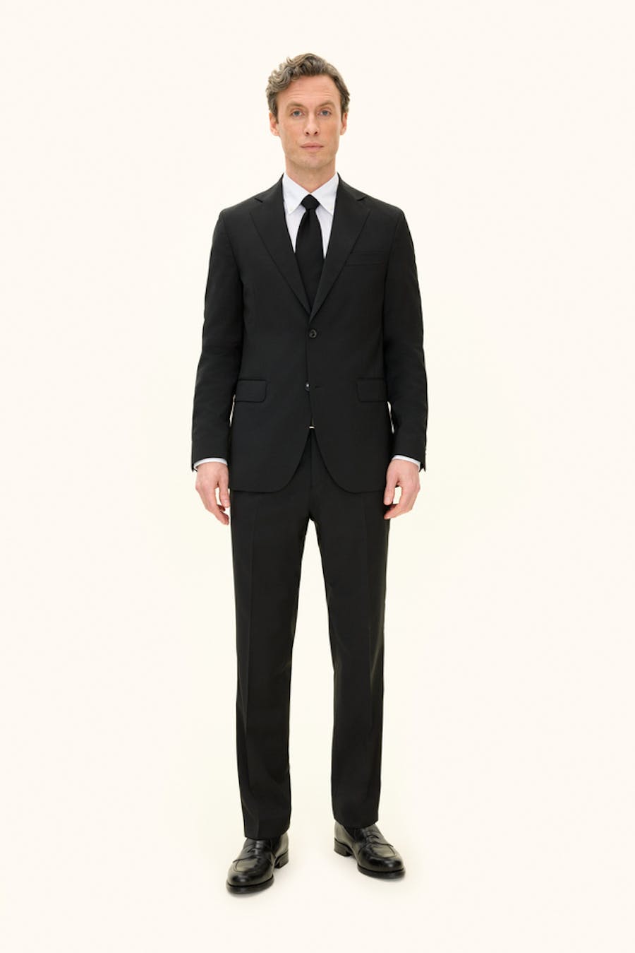 Slim Fit Microstructure Dress