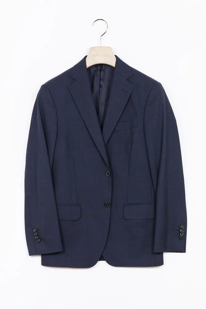 Slim Fit Microstructure Kavaj