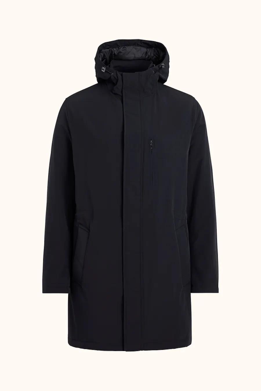 Zipped Padded Technical Coat