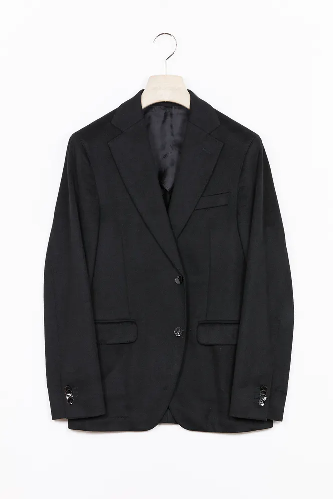 Slim Fit Kavaj Kamelhår