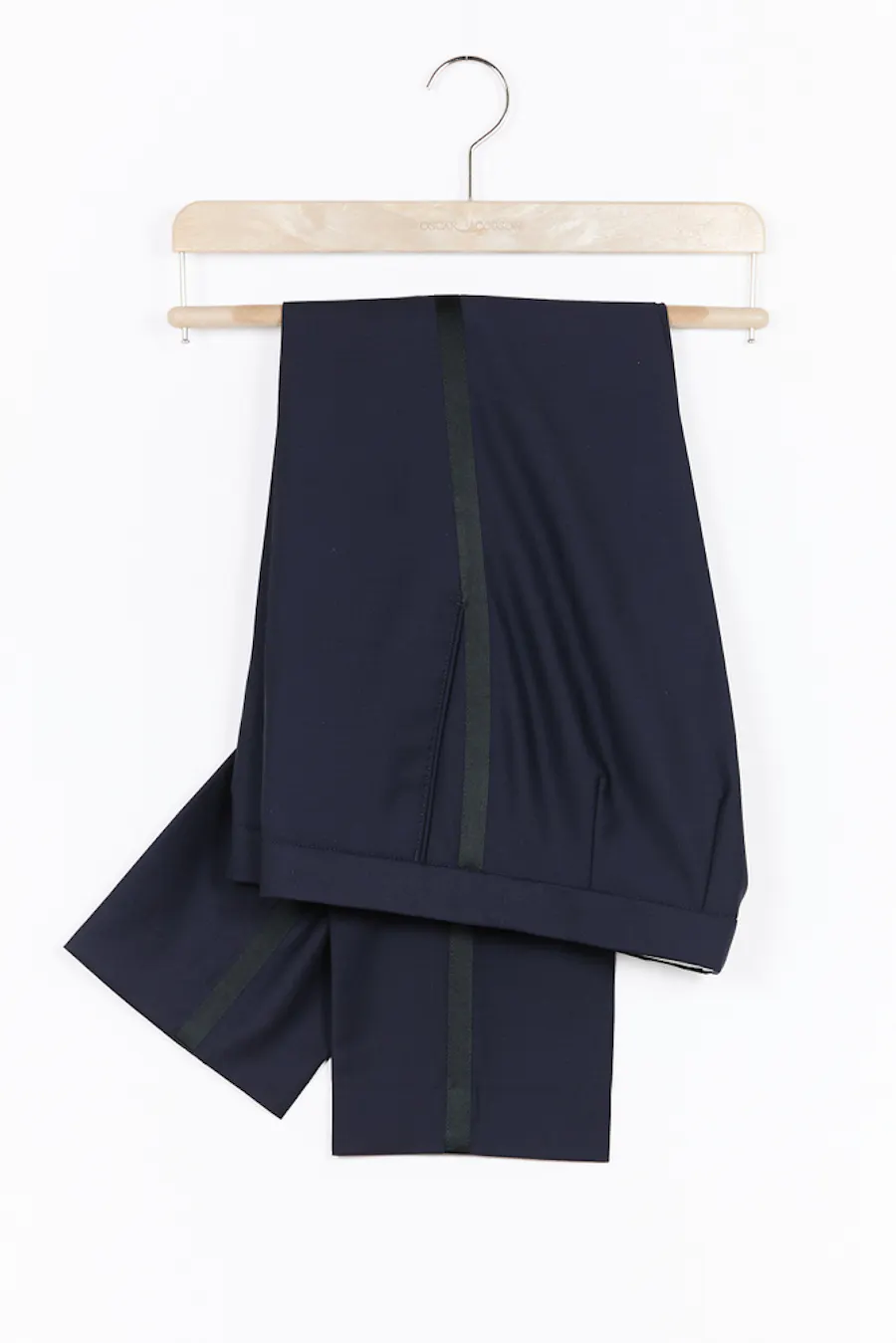 Slim Fit Microstructure Smokingbyxor