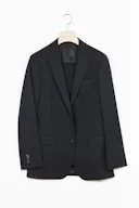 Slim Fit Microstructure Kostym