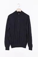 Regular Fit Half Zip Bomullströja