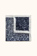 Blomstermønstret Lommetørkle