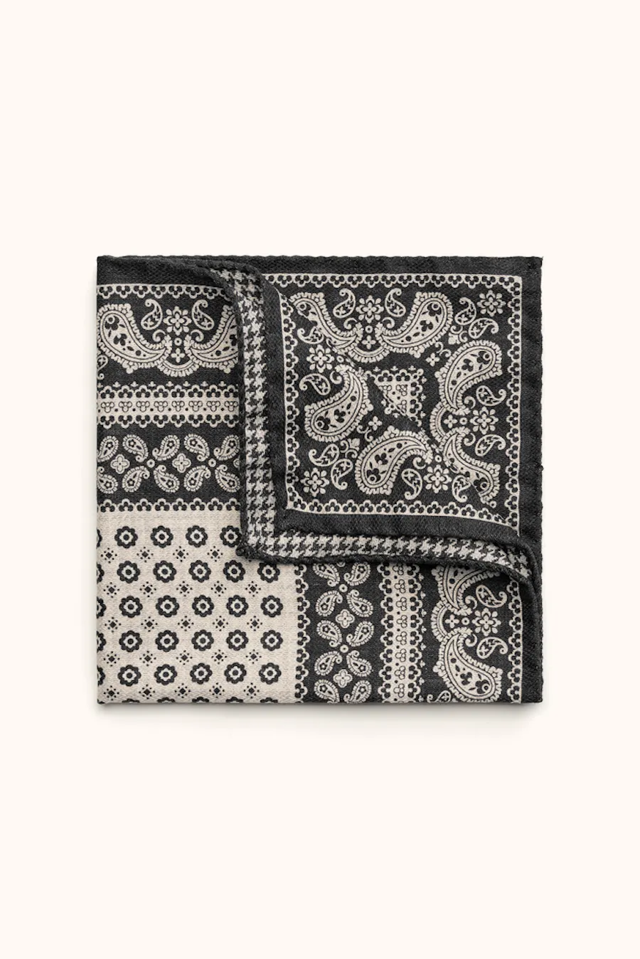 Delavé Printed Silk Handkerchief