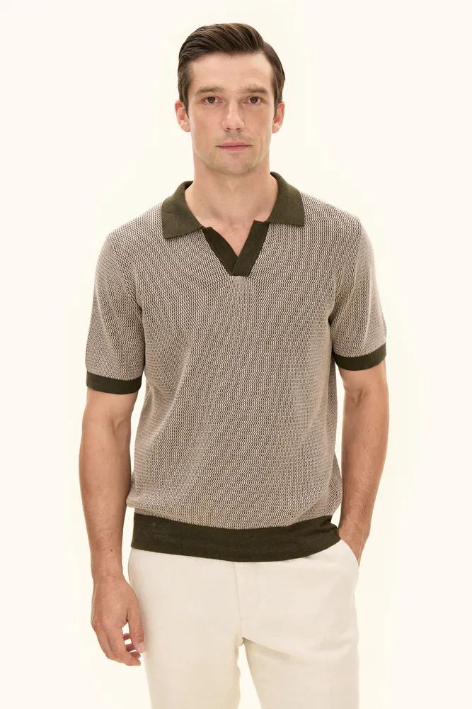 Regular Fit Cotton Polo Shirt
