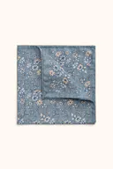 Flower Printed Silk Handkerchief