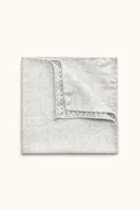 Paisley print Silkelommetørklæde
