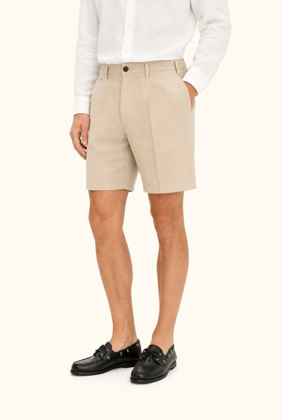 Regular Fit Shorts Hørblanding
