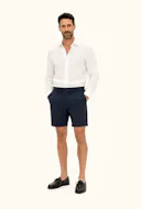 Regular Fit Shorts Hørblanding