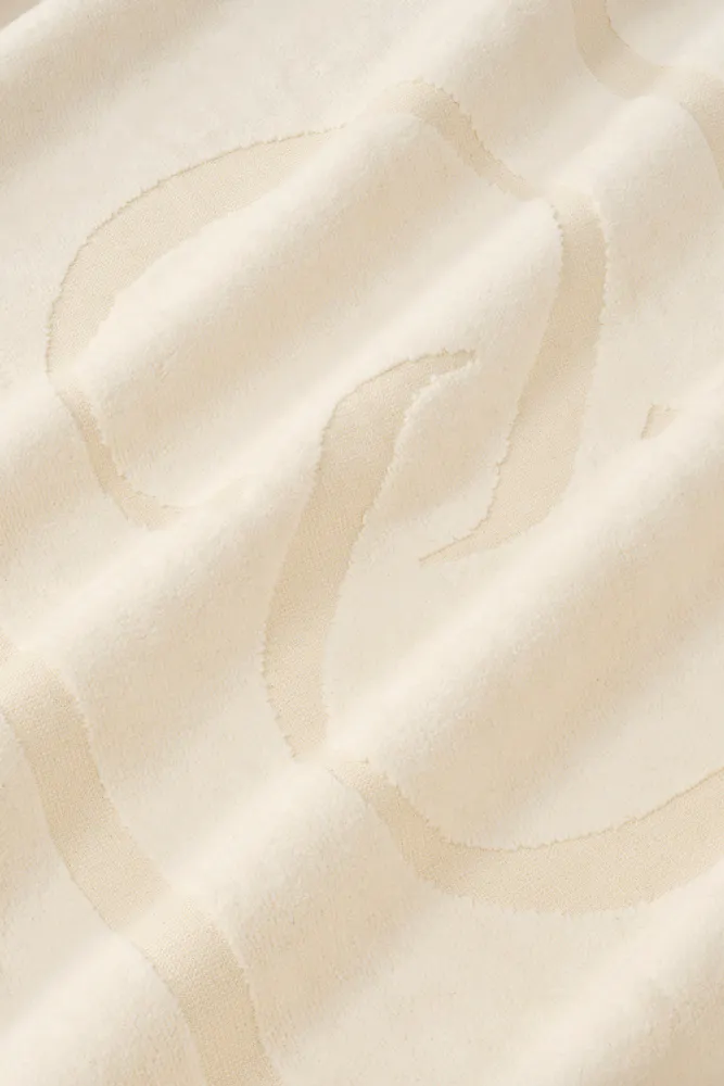 Strandhanduk med logo