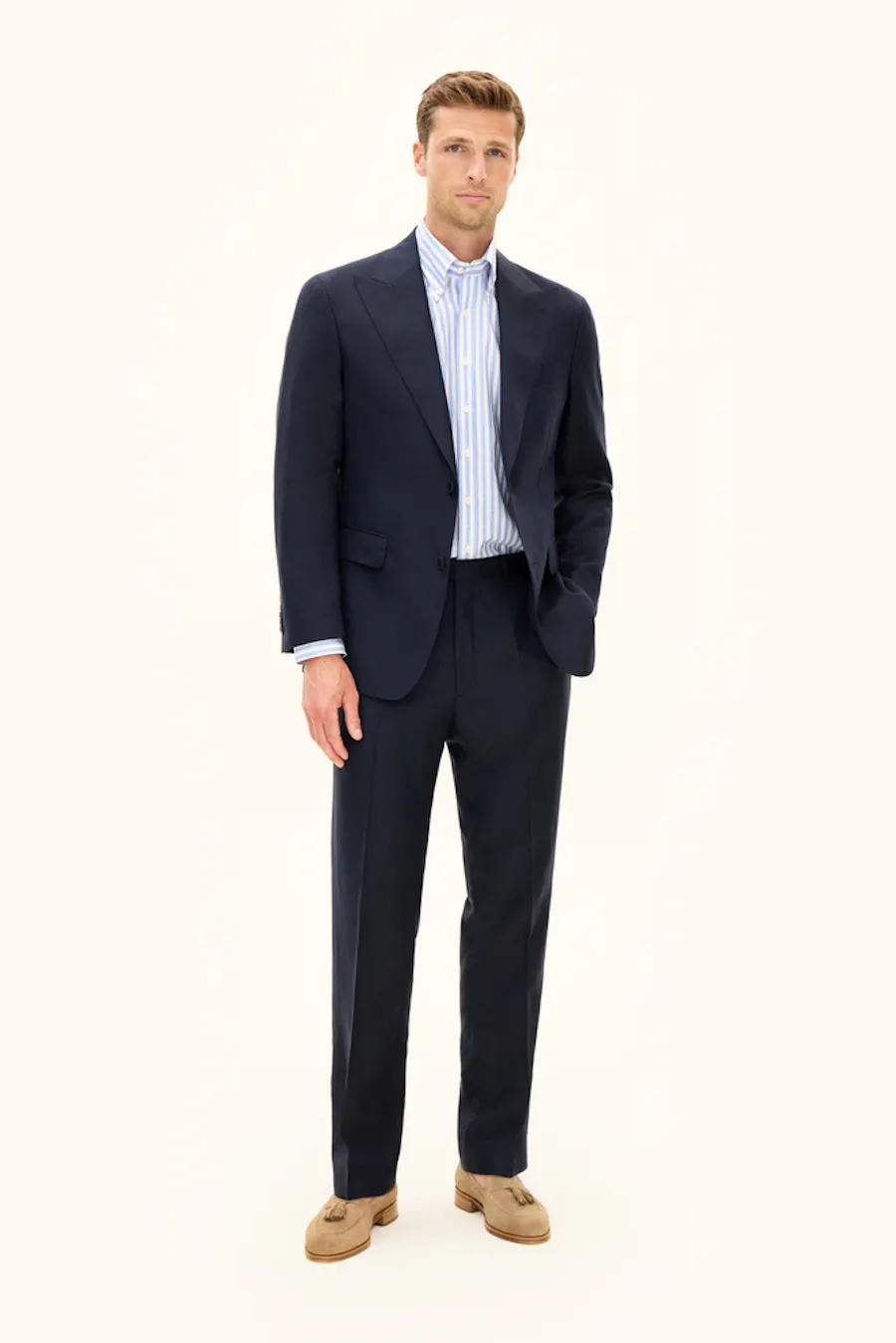 Regular Fit Twill Suit