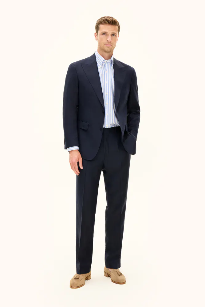 Regular Fit Twill Suit