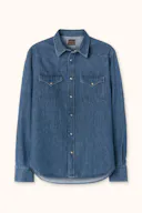 Straight Fit Denim Shirt