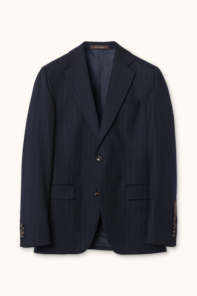 T/W Saxony Single Breasted Jacket　　Ｍ Single breasted blazers for men | Oscar Jacobson