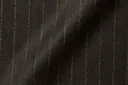 Slim Fit Randig Flanellkavaj