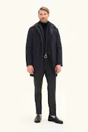 Zipped Padded Car Coat